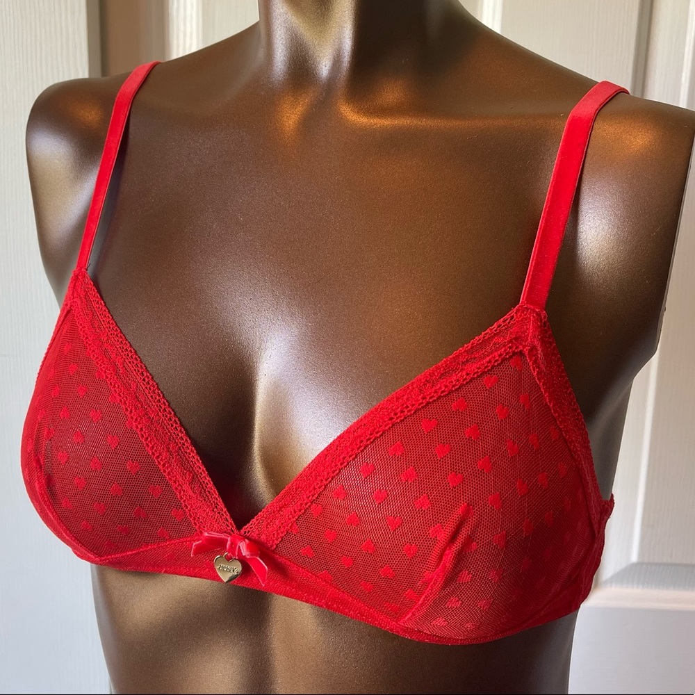 Juicy Couture Ruby Red Lace Bralette